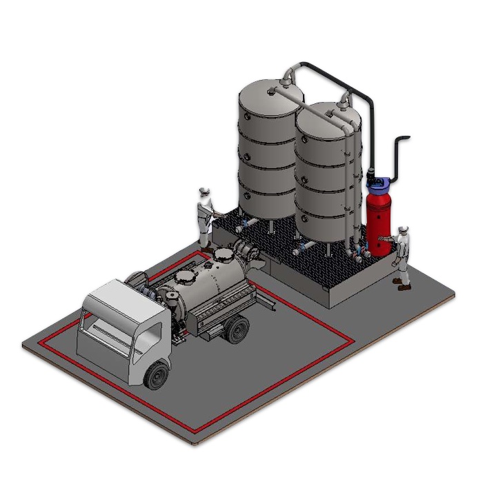 Impianto di Deposito e stoccaggio Rifiuti